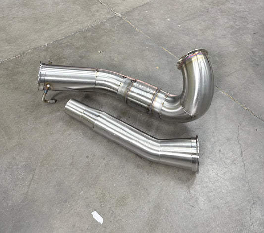 CCdesign Full 4" Downpipe MK8/8.5 VW GTI/Jetta 2.0T & 8Y Audi A3 FWD
