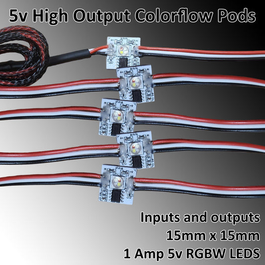 Color Flow High Output Pods 5v Rgbw