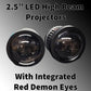 Next Level Neo 2.5" Dedicated High Beam Projectors W/ Demon Eyes