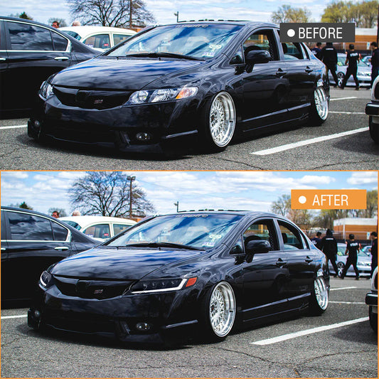 2006-2011 Honda Civic 4 Door 8th Gen Headlights