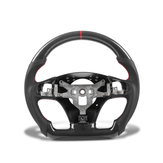 2012-2013 Corvette C6 Carbon Fiber Steering Wheel w/ Paddle Shifter Holes Core Pre Manufactured