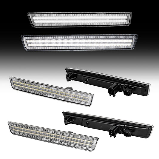 2015-2024 Dodge Challenger Clear White LED Side Markers