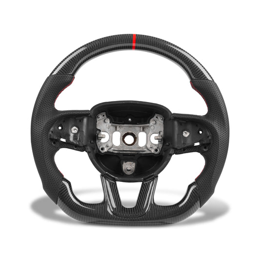2015-2024 Dodge Charger Carbon Fiber Steering Wheel Core Pre Manufactured