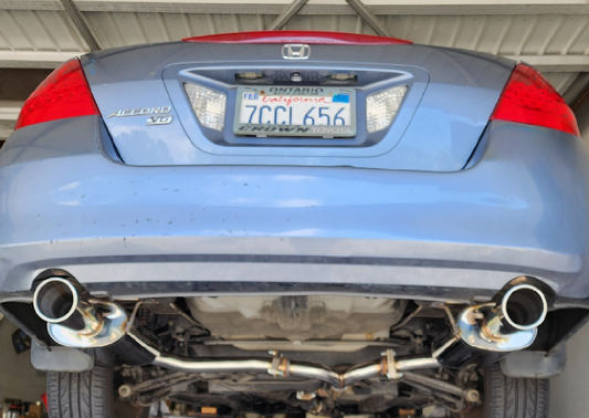 Tsudo V6 Catback Exhaust Honda Accord 7th Gen Sedan 2003-2007