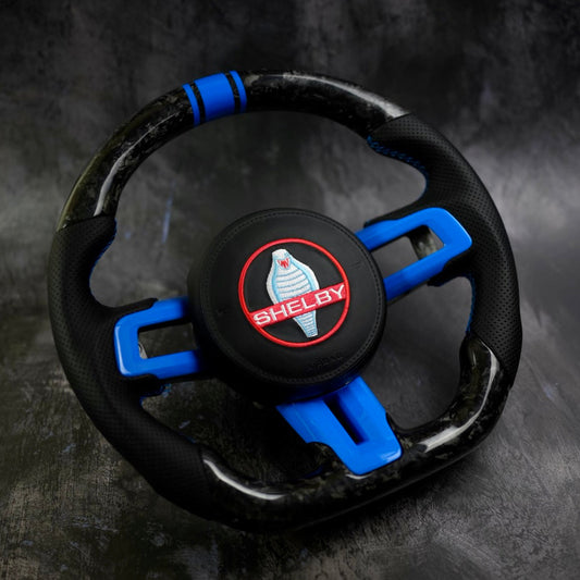2018-2023 Ford Mustang Custom Steering Wheel by Exclusive Steering