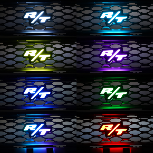 RT LED Badge: (Multicolor Flow)
