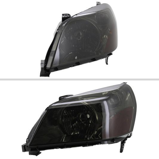 2003-2005 Honda Pilot Factory Style Headlight (Chrome Housing/Smoked Lens)