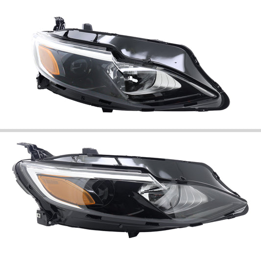 2019-2024 Chevrolet Malibu Factory Style Projector Right Passenger Side Headlight (Glossy Black Housing/Clear Lens)