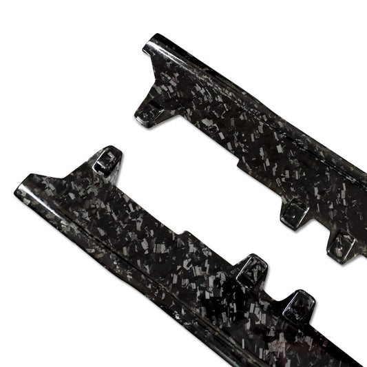 JDMuscle Tanso Carbon Fiber AT Style Side Skirt for 2020+ Toyota Supra