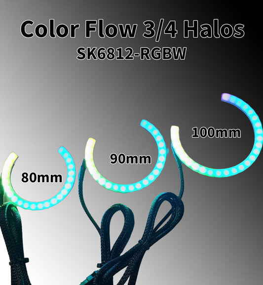 Color Flow 34 Halos 5v Sk6812 Rgbw