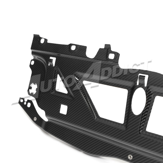 2021-2026 BMW G80 G82 M3 M4 Dry Gloss Carbon Fiber Water Tank Radiator Plate Cover