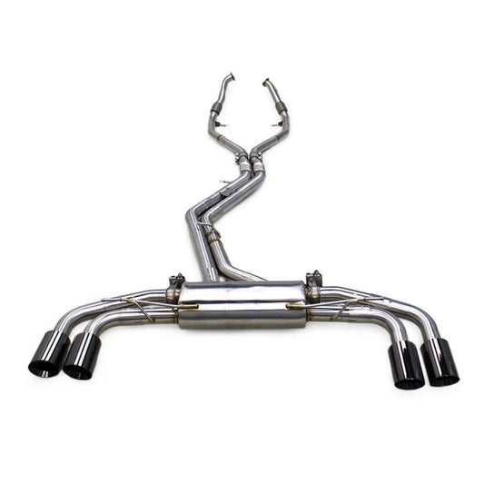 T304 Stainless Valved Catback Exhaust System for Audi Q8 Q8 2.0T 3.0T