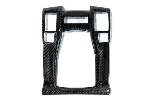 OLM Carbon Fiber Shifter Panel - 2017-21 Honda Civic Type R (Matte Finish)