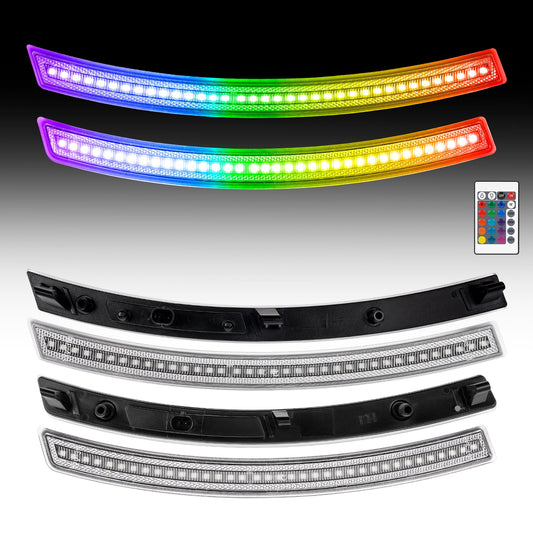 2014-2019 Chevrolet Corvette RGB Clear C7 LED Side Marker