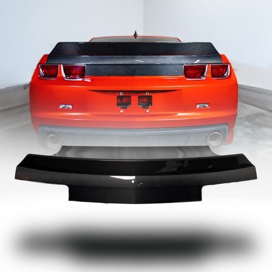 2010-2013 Camaro Carbon Fiber Trunk W/ High Integrated Spoiler