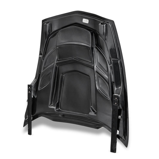 2014-2019 Corvette C7 Type-VS2 Double Sided Carbon Fiber Vented Style Hood For Stingray, Z51, Grand Sport, Z06