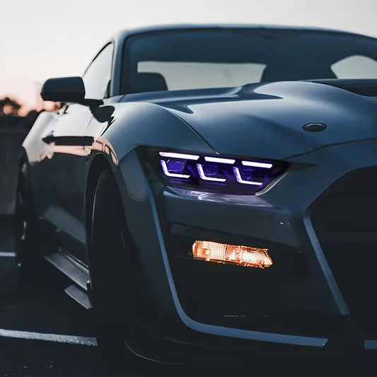 NTXGlow RGB LED Headlights (2015-2017 Ford Mustang)