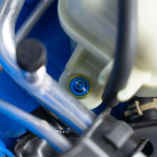JDC Titanium Coolant Reservoir Hardware (Visible Bolts Only) (2023+ FL5 Civic Type R)