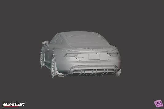 Audi e-tron GT 3D Scan (2022+)