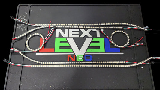 2015-2023 Dodge Charger Flow Series boards - 12v UCS2904 RGBW