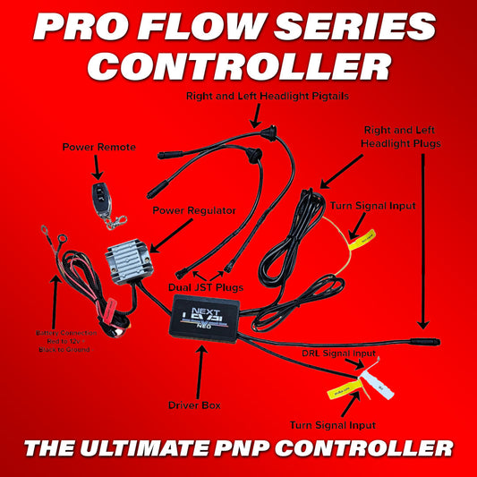 Pro Flow Series LED Controller W Vehicle Inputs