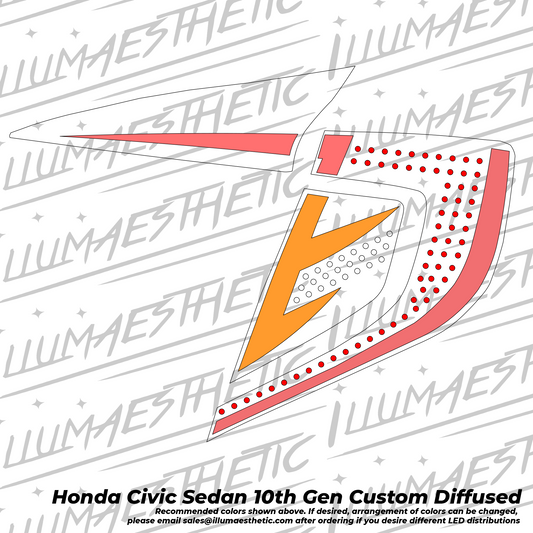 Honda Civic Sedan (FC1, 2 and 5/FK, 10th Gen) - Complete DIY Kit