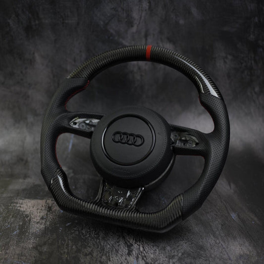 2012-2018 Audi A3 / A4 / A5 / A6 / A7 / A8 / S3 / S4 / S5 / S6 / S7 / S8 / RS7 Custom Steering Wheel by Exclusive Steering