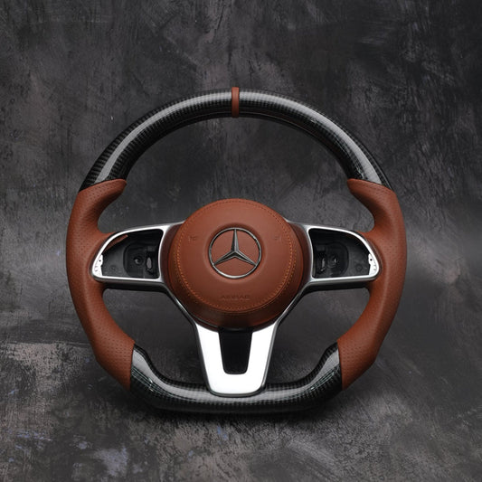 2018+ Mercedes Benz C / CLA / CLS / E / G / GLA / GLE / S Class Non-AMG Custom Steering Wheel by Exclusive Steering