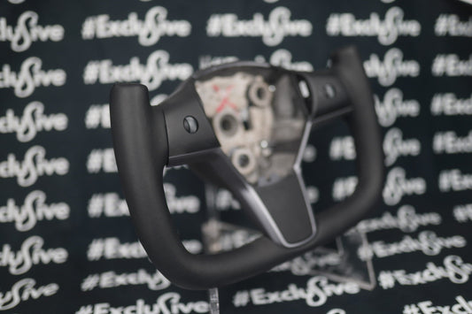 Tesla Model 3 & Model Y Custom Steering Wheel by Exclusive Steering
