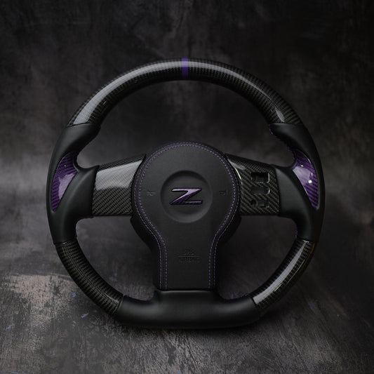 2003-2010 Nissan 350z Z33 Custom Steering Wheel by Exclusive Steering
