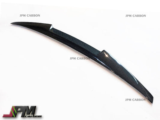 M4 Style Carbon Fiber Trunk Spoiler Fits For 1998-2006 BMW E46 3-Series Coupe Only