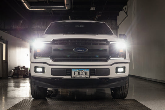 OLM Select Line LED Fog Lights (Chrome) - 15-20 Ford F150 17-22 F250/F350