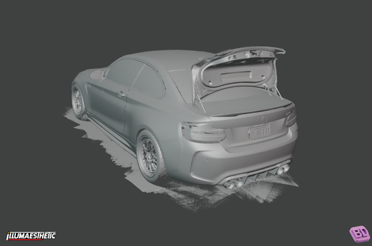 BMW M2 (F87) 3D Scan (2016-2021)