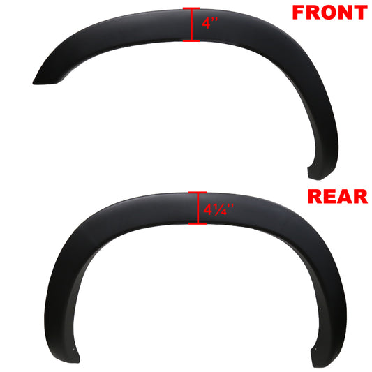 2002-2009 Dodge RAM Smooth Factory OE Style Fender Flares