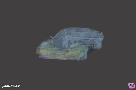 Ferrari 308 GTB 3D Scan (1975-1985)