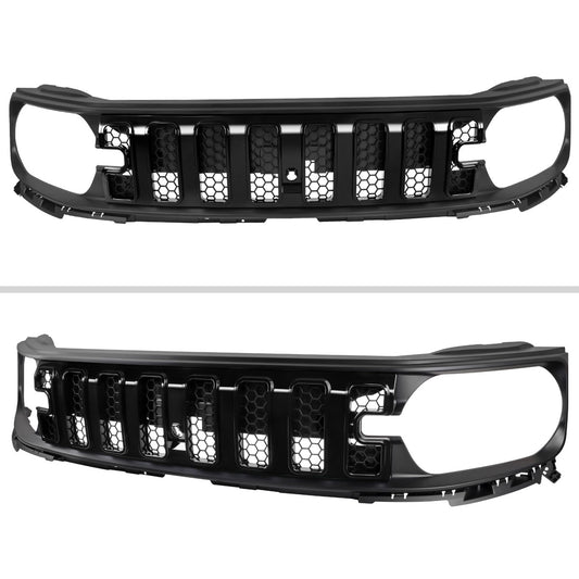 2021-2025 Ford Bronco Sport Glossy Black Mesh Hood Replacement Grille