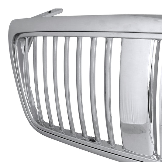 2004-2008 Ford F-150/ 2006-2008 Lincoln Mark LT Chrome ABS Vertical Front Grille