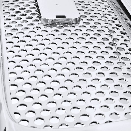 1999-2002 GMC Sierra 1500 2500LD/ 2000-2006 Yukon + XL Chrome ABS Round Hole Mesh Grille