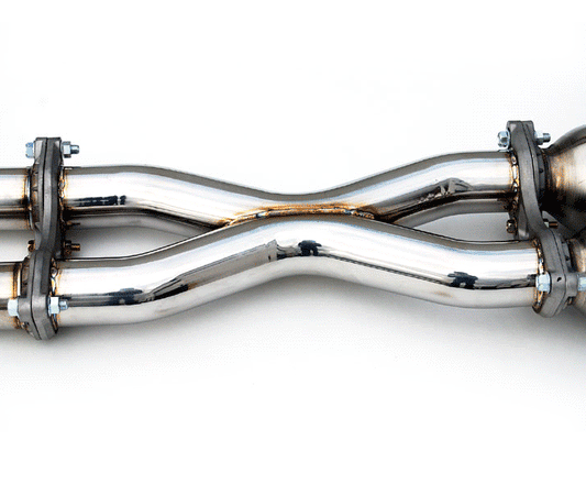 Invidia Gemini Rolled Stainless Tips Cat Back Nissan 350z 2003-2009 | HS02N3ZGIS