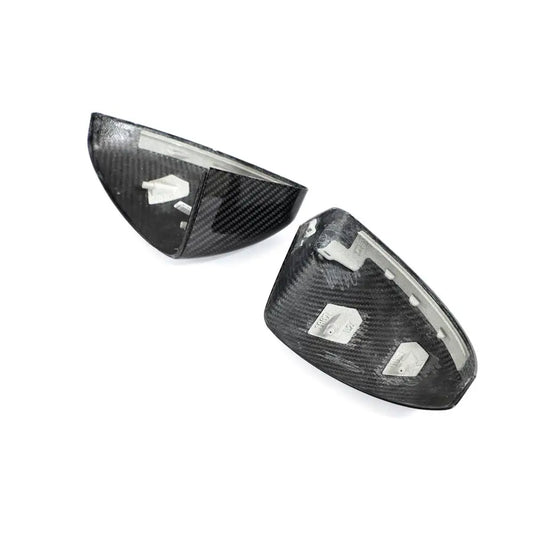 Prepreg Dry Carbon Fiber R8 Mirror Cover Cap Rearview for Audi R8 V10 2023