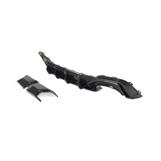 Audi RS6 / A6 C8 Avant Wagon Dry Carbon Fiber JC Design Rear Bumper Diffuser 2019 - 2021