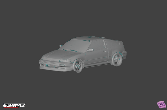 Honda CR-X 3D Scan (1987-1991)