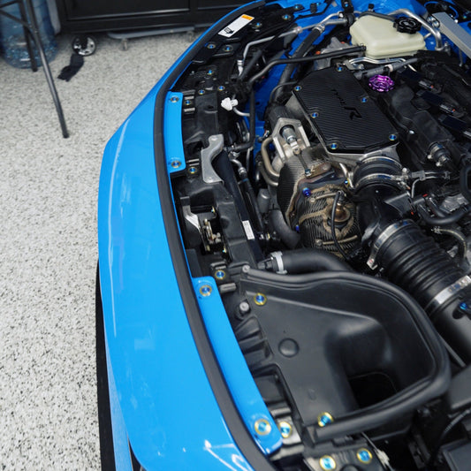 JDC Titanium Hood Latch Hardware (2023+ FL5 Civic Type R/11th Gen Civic Si)