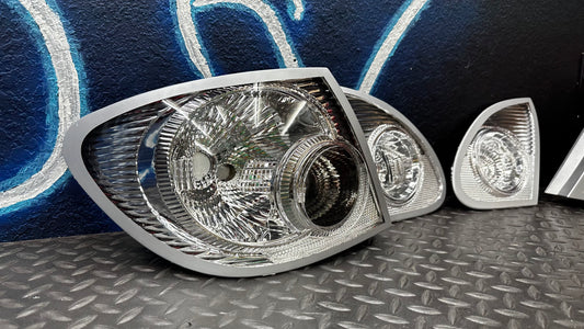 2003 - 2008 ALL CLEAR OEM Toyota Corolla Tail Lights