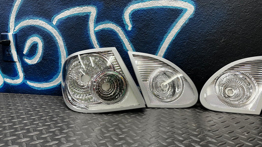 2003 - 2008 ALL CLEAR OEM Toyota Corolla Tail Lights