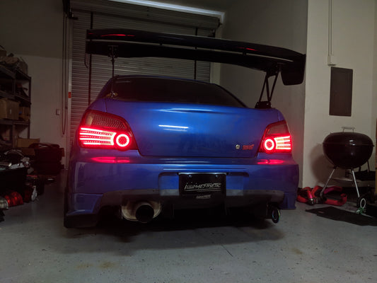 Subaru Impreza Blobeye Sedan (GD, 04-05) Angel Wings - Complete DIY Kit