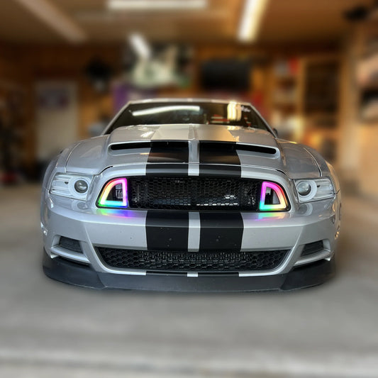 NTXGlow RTR Style RGB Grille (2013-2014 Ford Mustang)