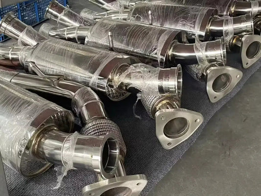 Vorsprung Autowerk Sport Downpipes – Audi Q7 4M 3.0T Supercharged