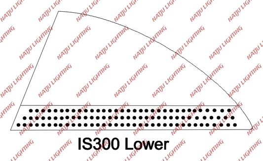 Lexus IS300 led panels