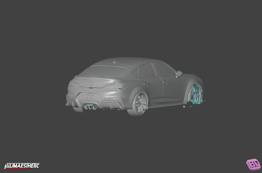 Acura Integra Type S (DE5) 3D Scan (2022+)